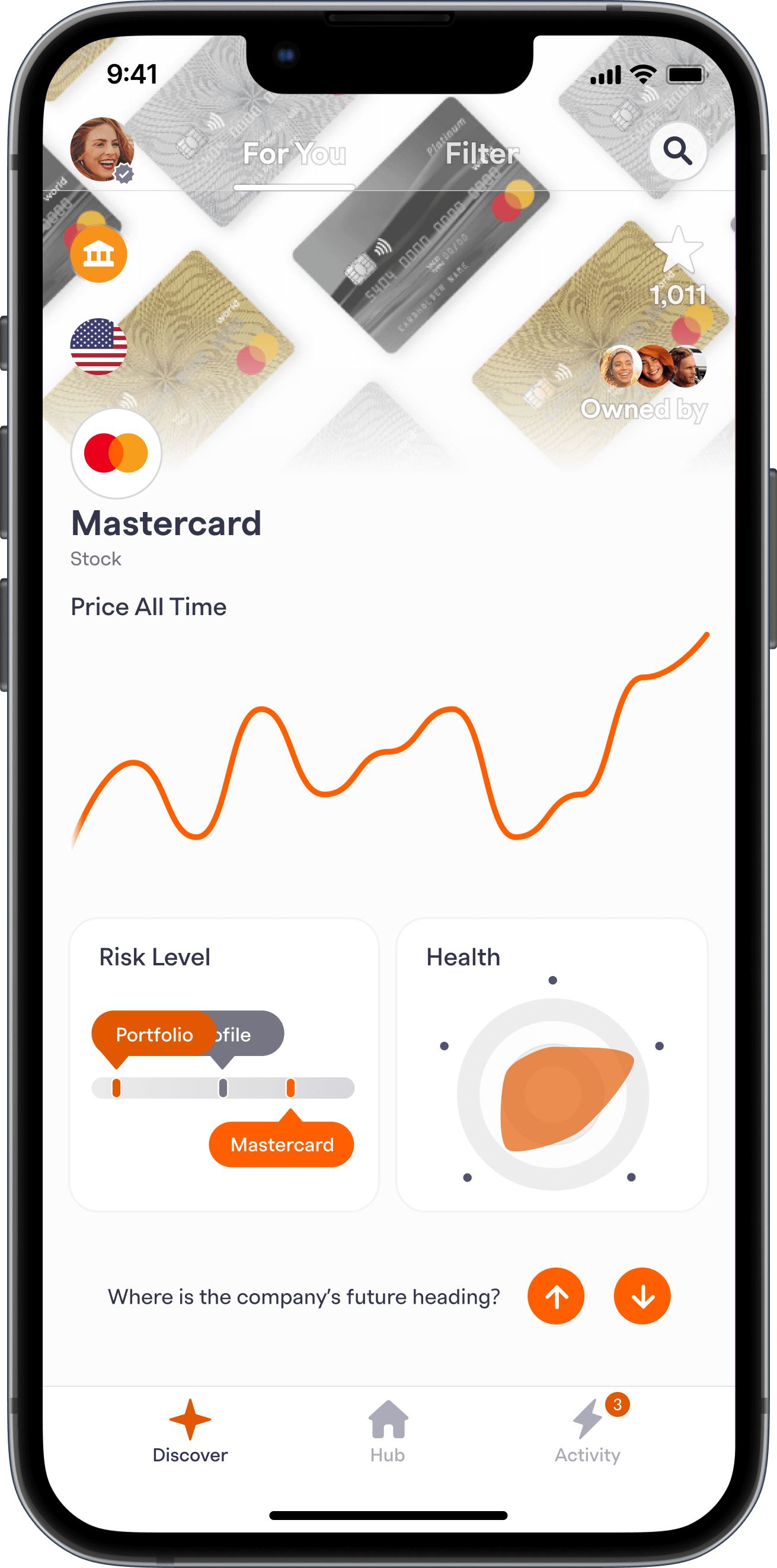 Screenshot of app visual learning feature